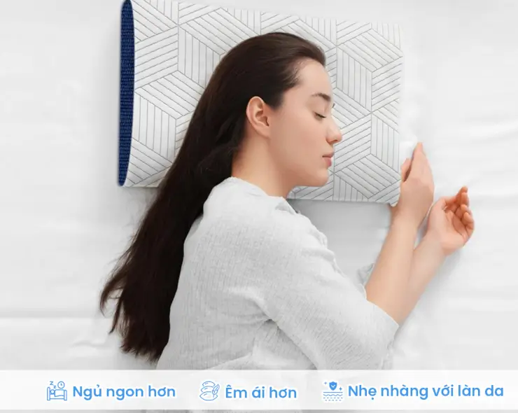 Gối Memory Foam Alva: Giải Pháp "Vàng" Cho Giấc Ngủ Sâu