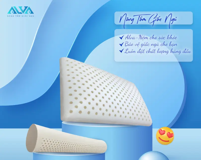 Vì sao Bạn nên chọn gối cao su thiên nhiên cho giấc ngủ của gia đình?